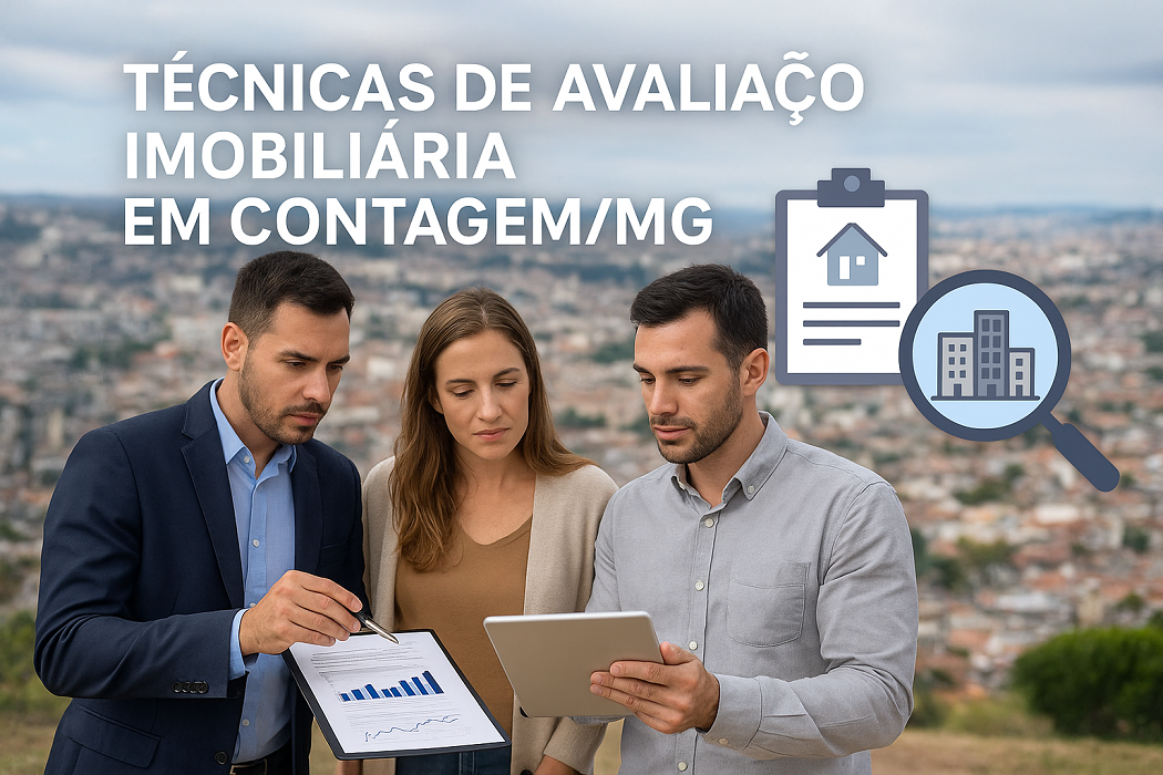 Técnicas de Avaliação Imobiliária em Contagem/MG: Métodos Mais Utilizados e Exemplos Reais