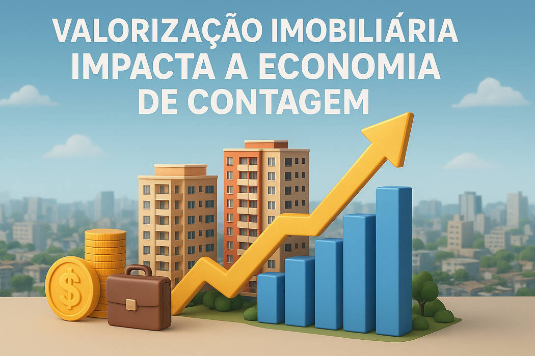 Como a valorização imobiliária impacta a economia de Contagem/MG